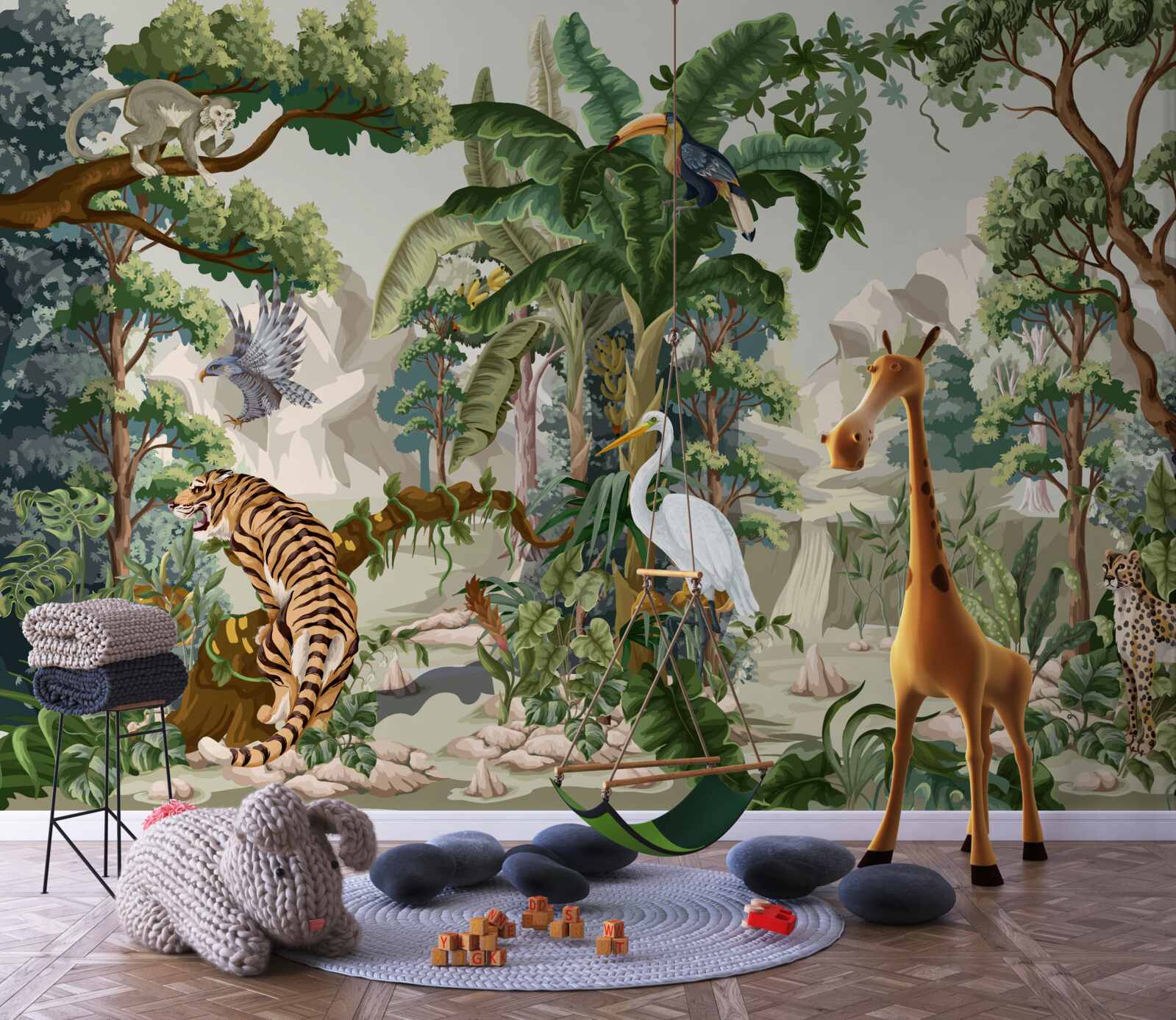 Fotobehang flora en fauna