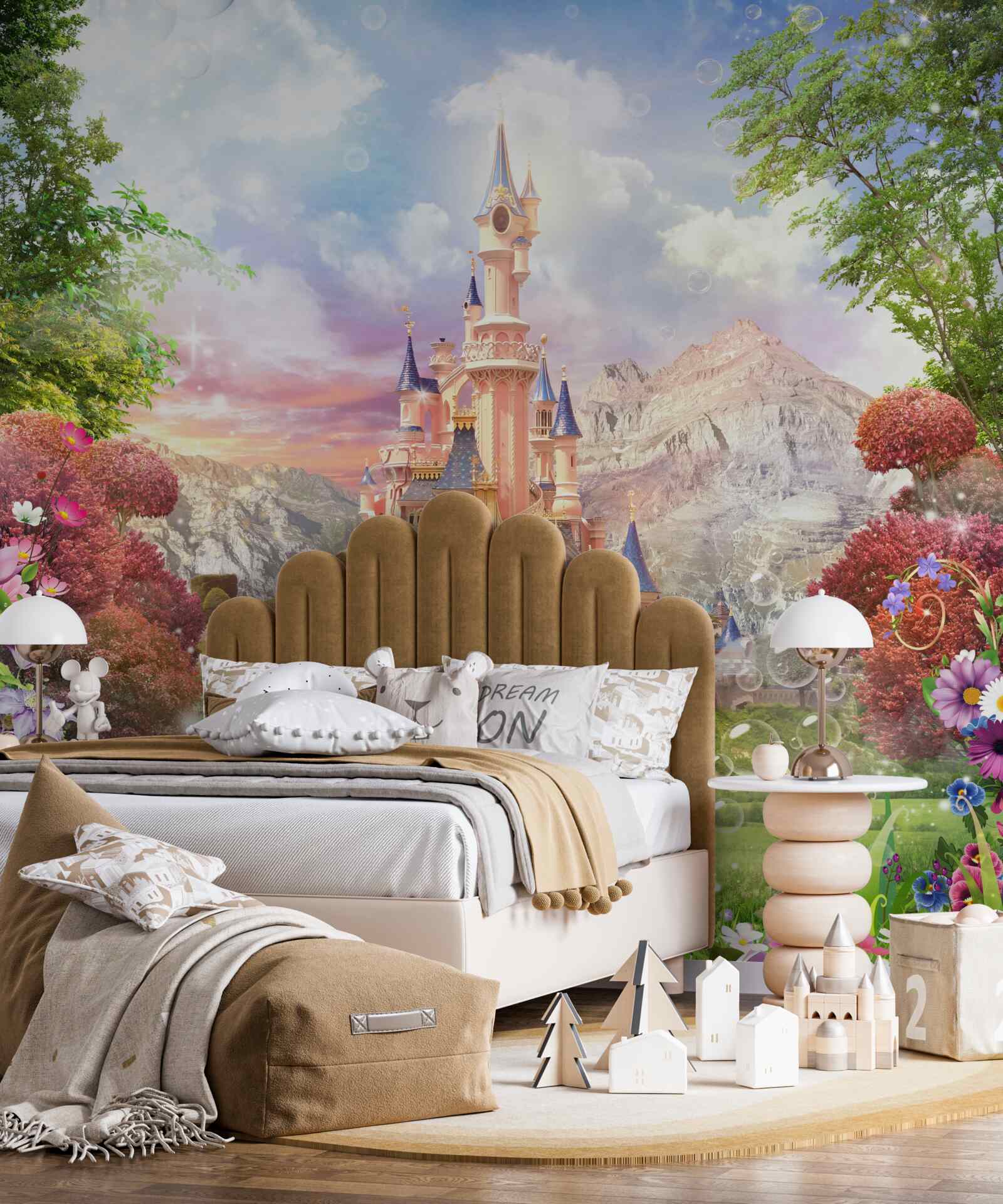 Fotobehang buitengewoon mooie kamer