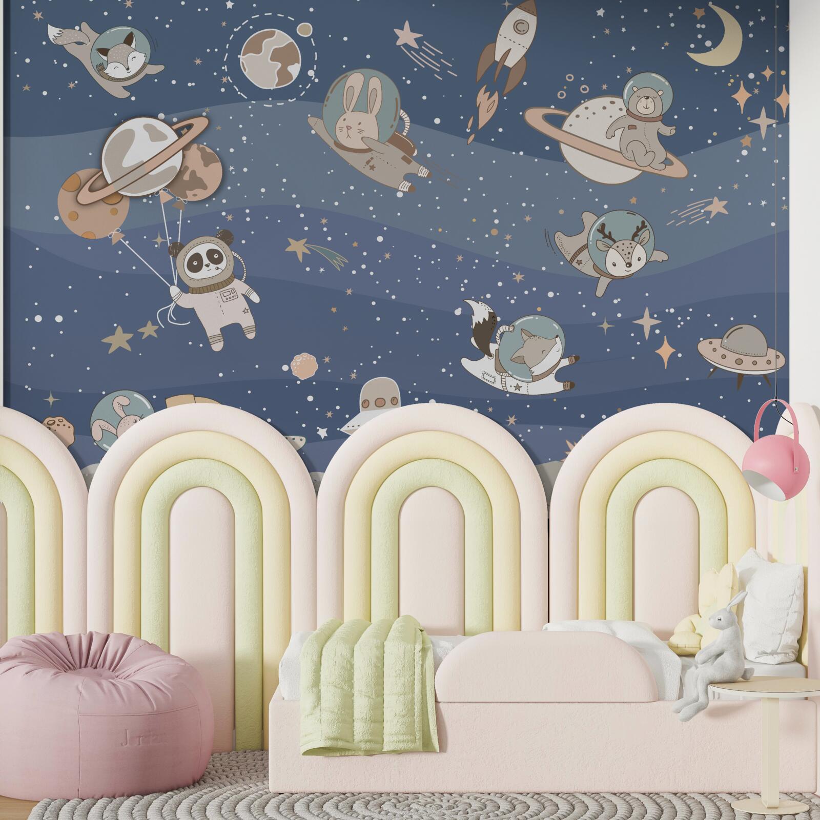 Fotobehang de verschillende wezens in het universum