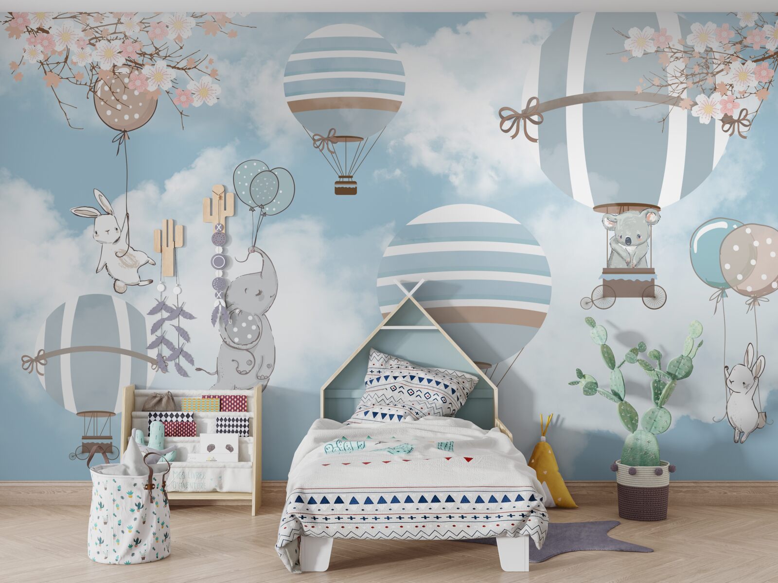 Fotobehang dieren op de vleugel