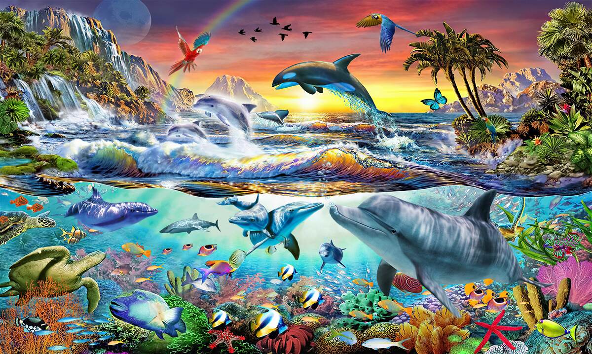 Fotobehang paradijsbaai