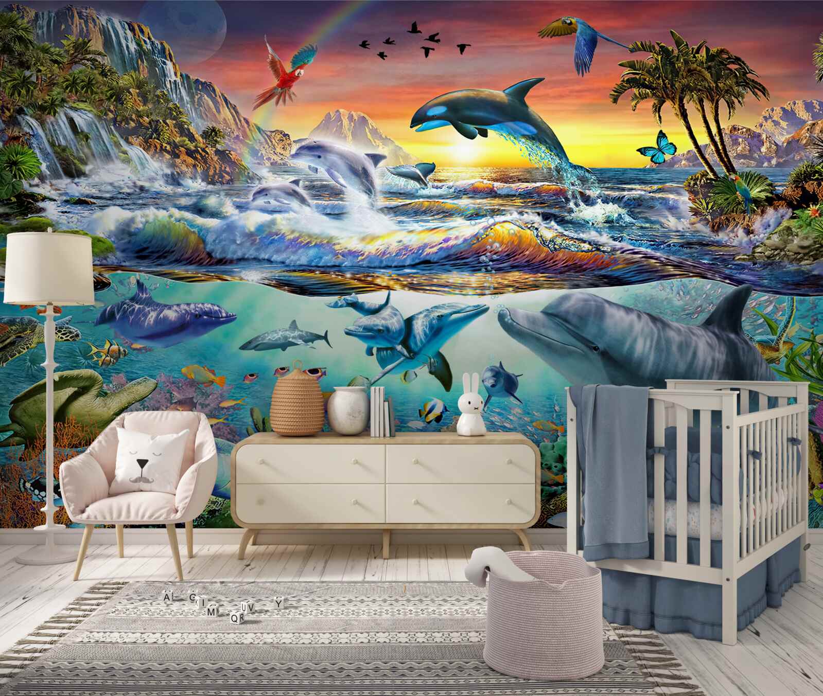 Fotobehang paradijsbaai