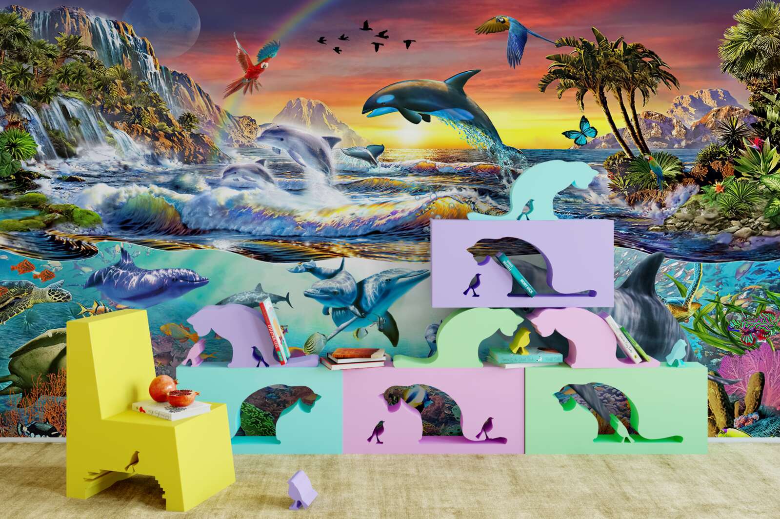 Fotobehang paradijsbaai