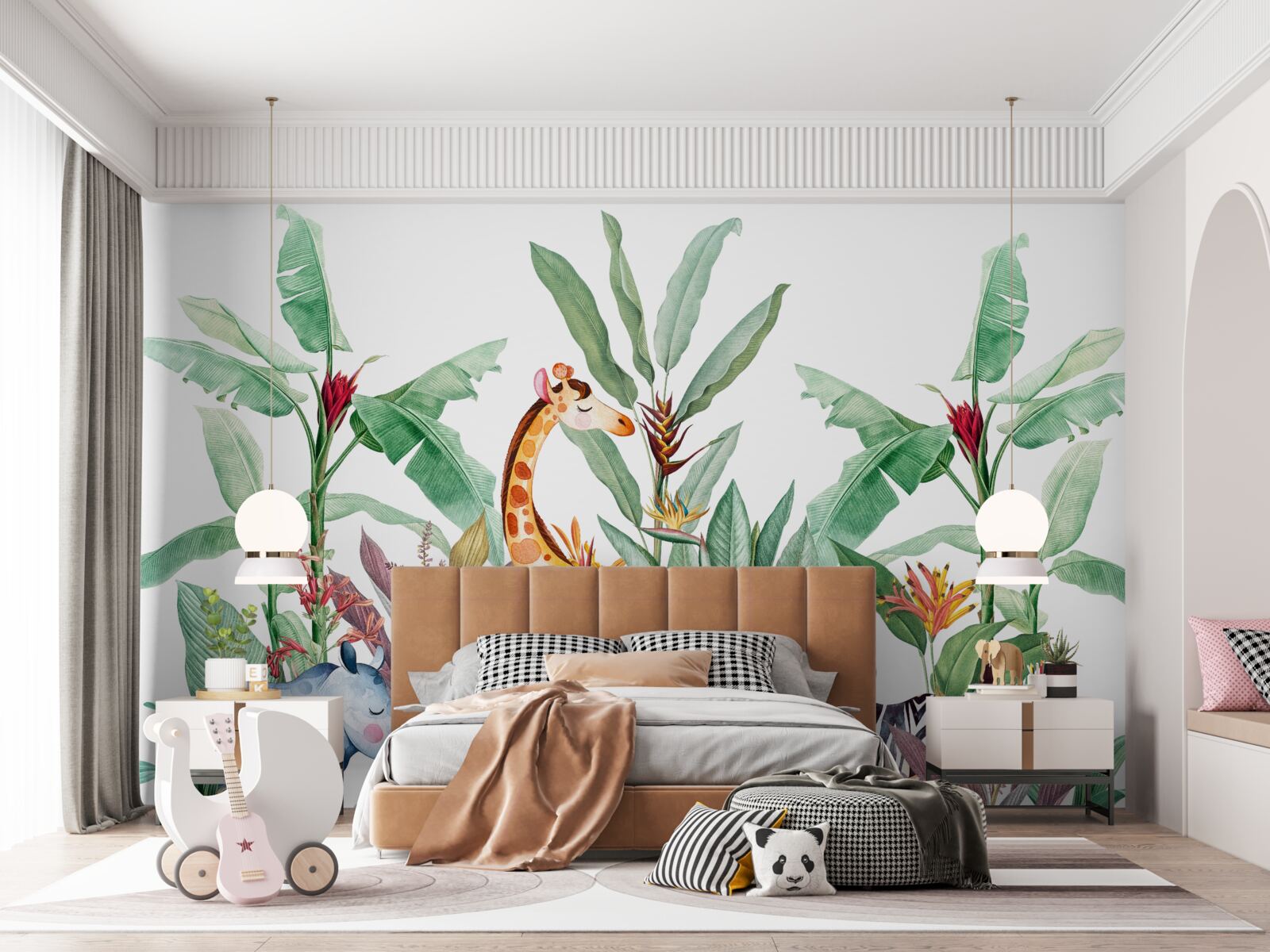 Fotobehang genieten de schepselen van de natuur