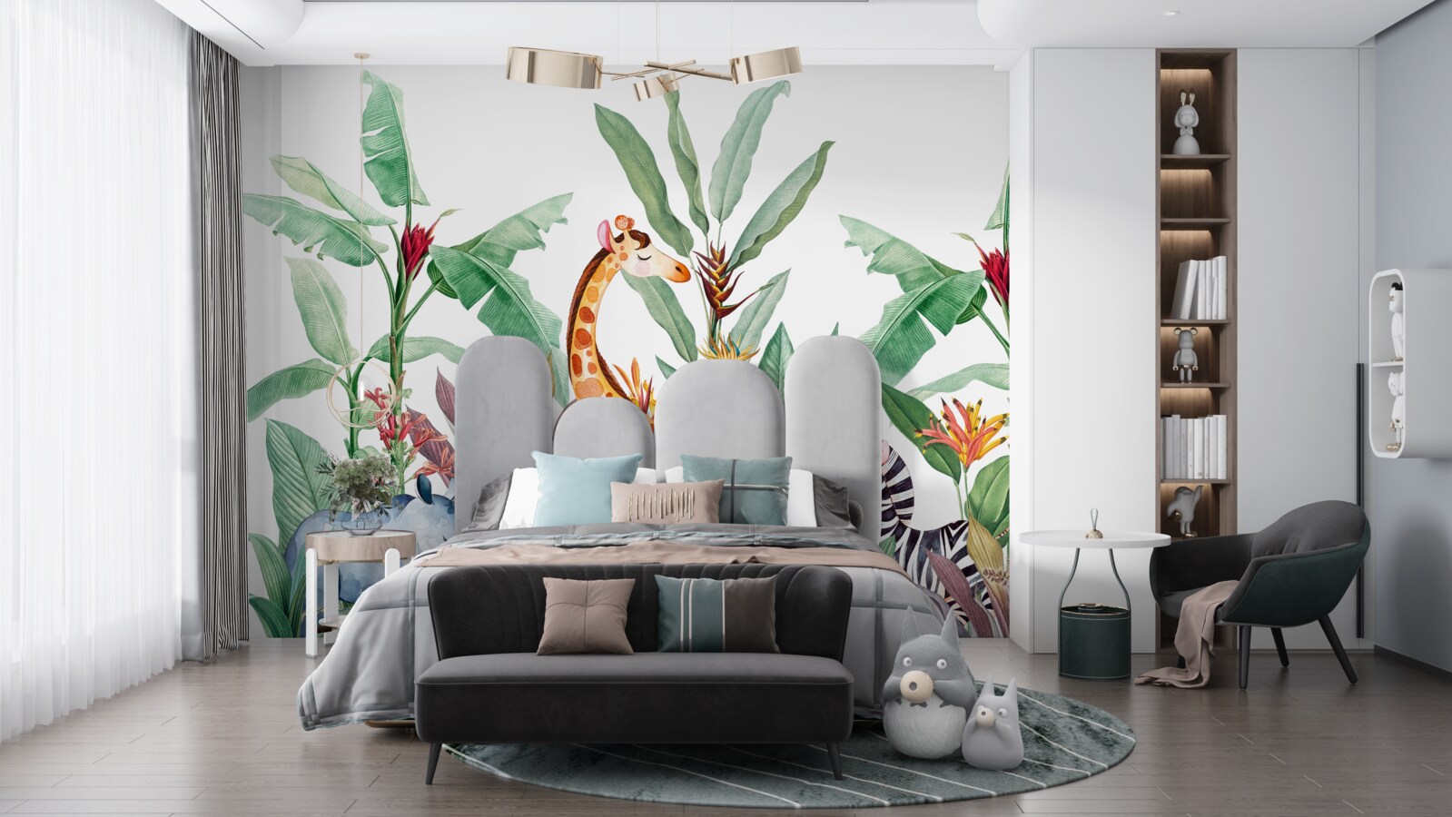 Fotobehang genieten de schepselen van de natuur