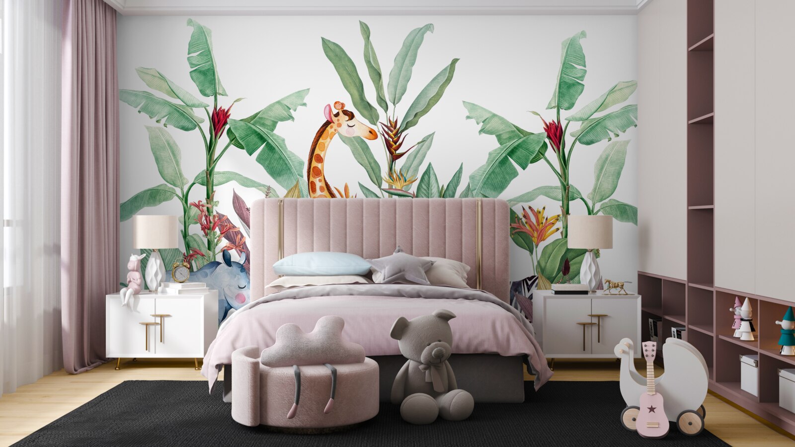 Fotobehang genieten de schepselen van de natuur