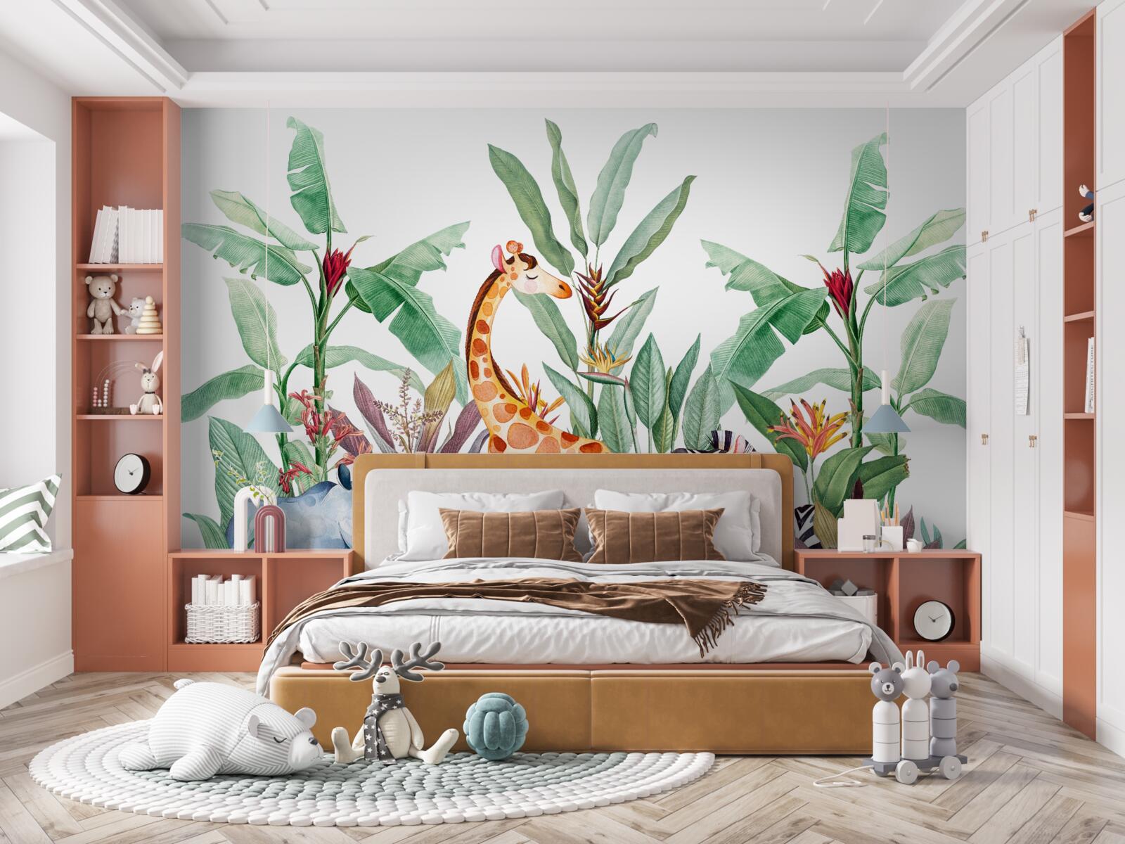 Fotobehang genieten de schepselen van de natuur