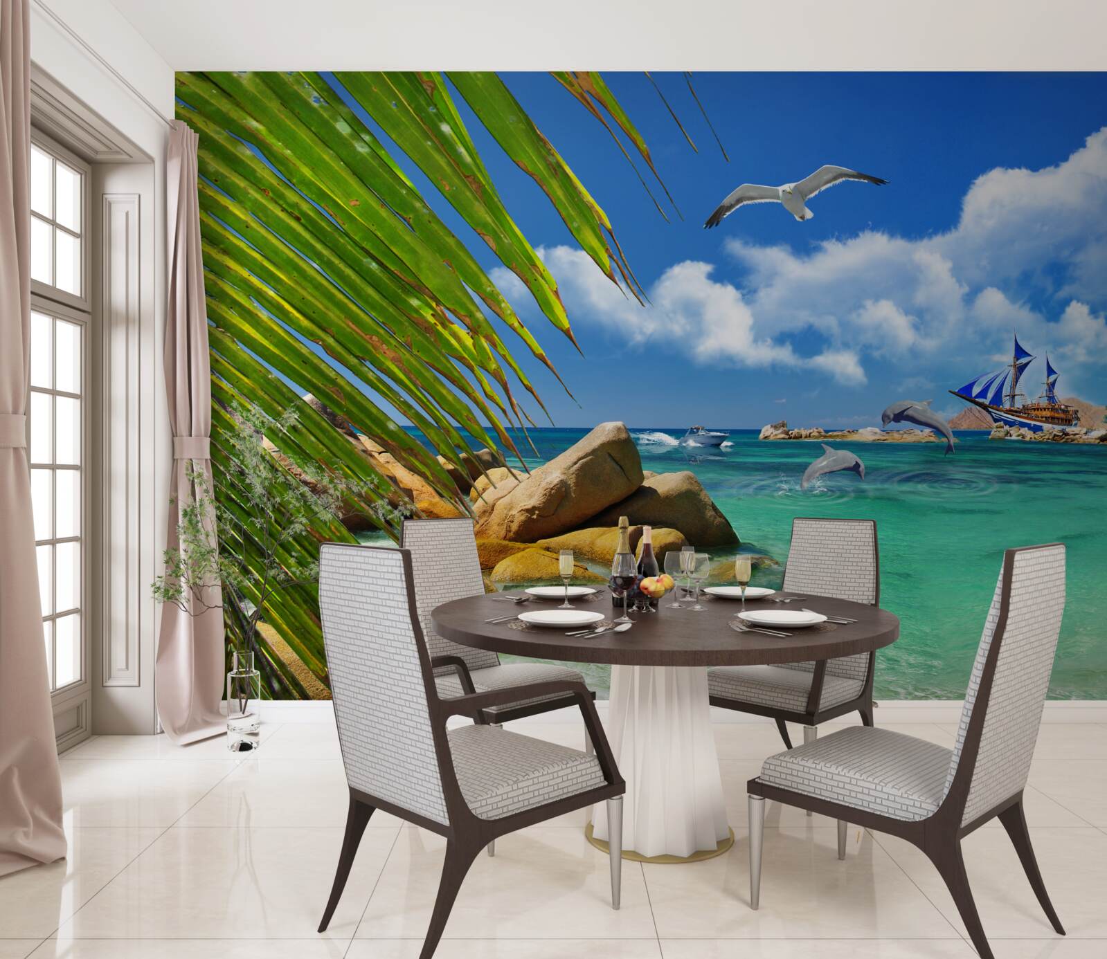 Fotobehang oceanische en tropische gebieden