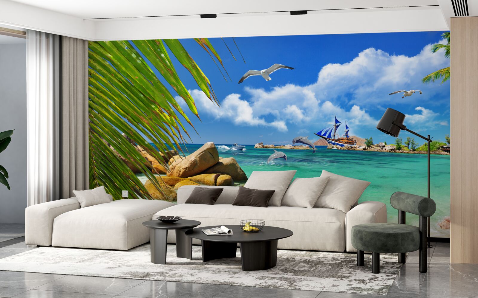 Fotobehang oceanische en tropische gebieden