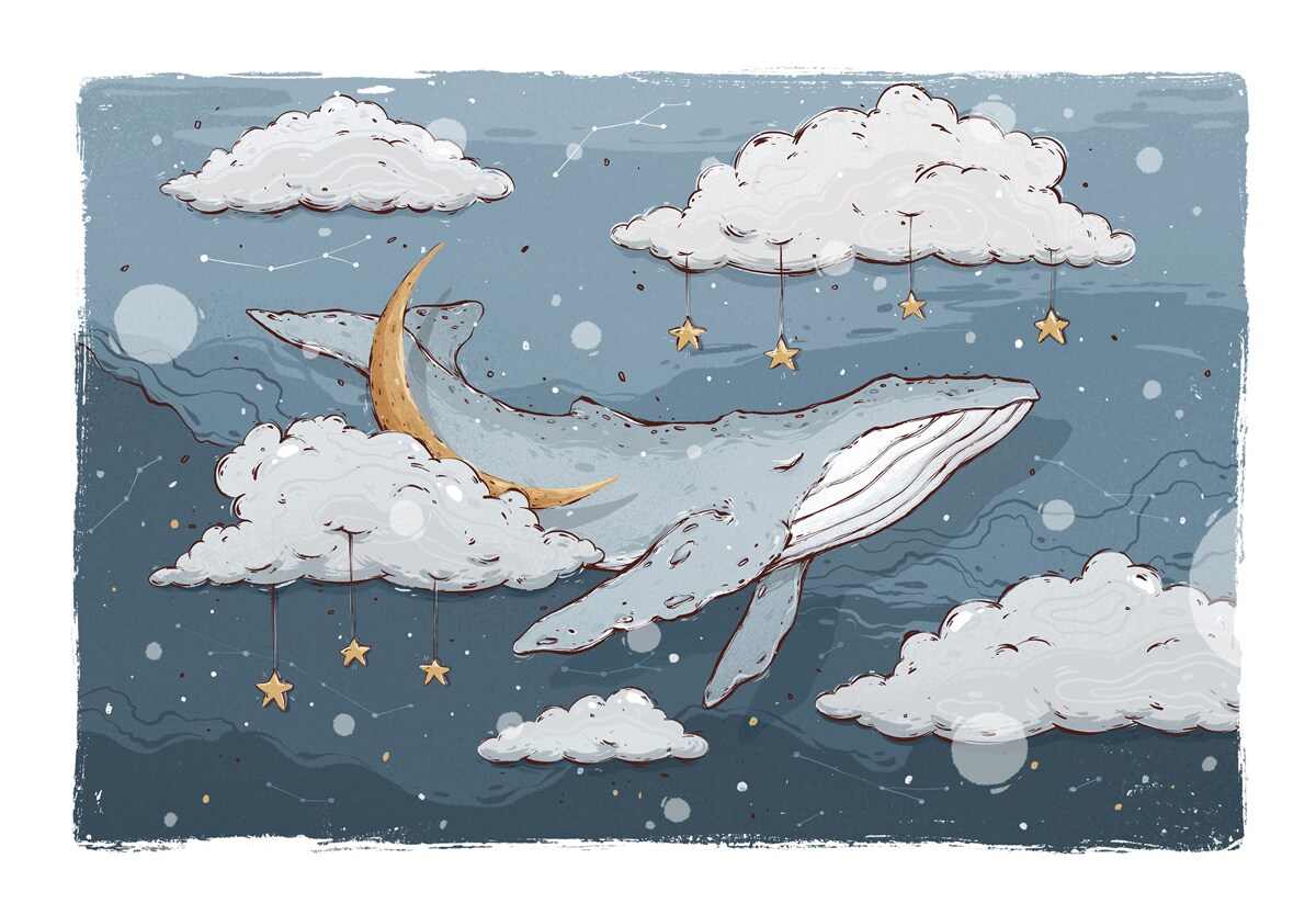 Fotobehang troebele plas