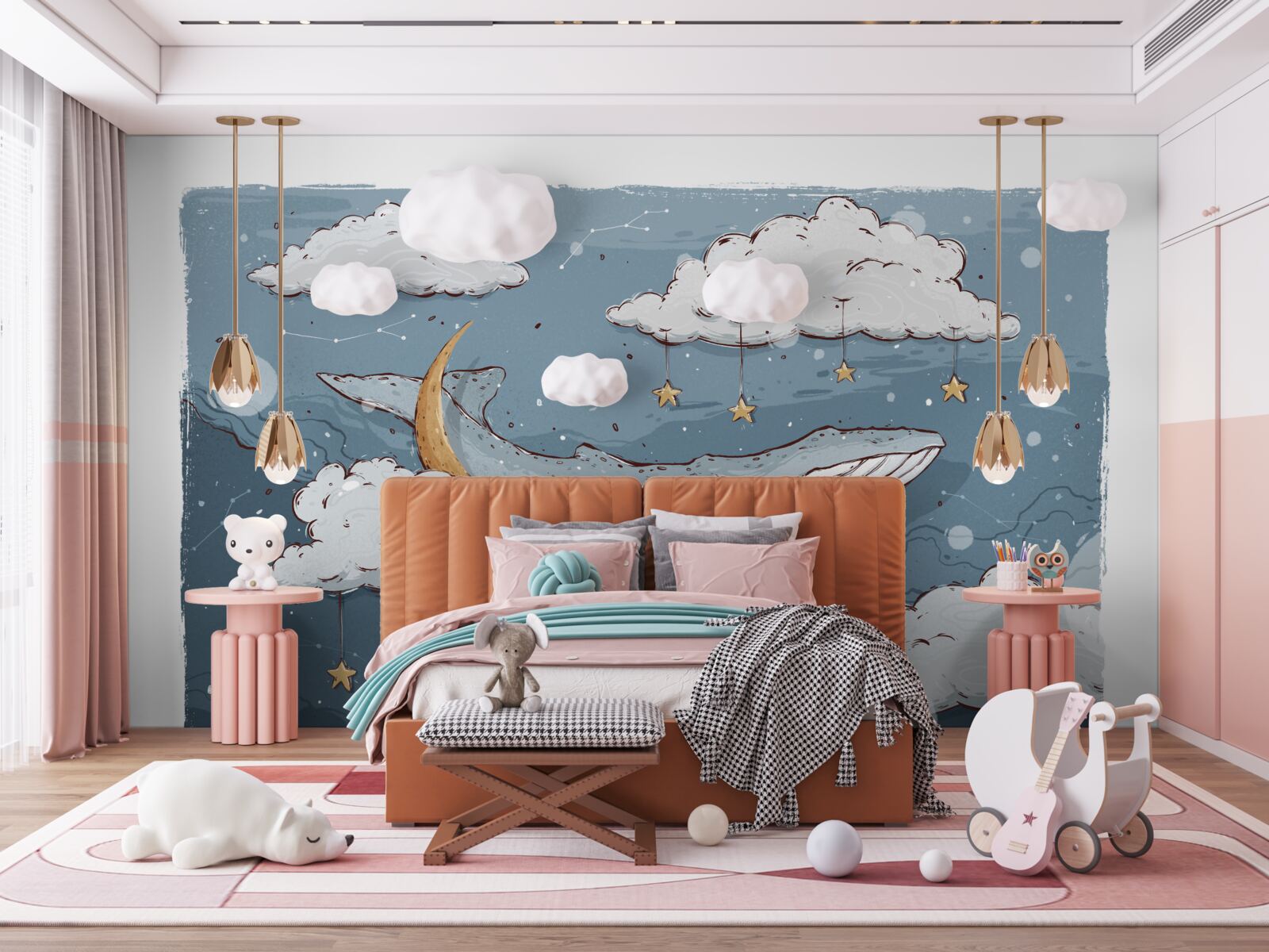 Fotobehang troebele plas