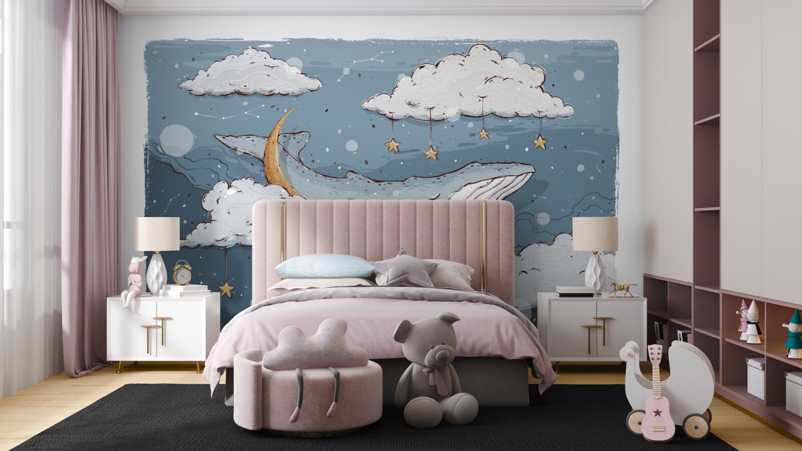 Fotobehang troebele plas