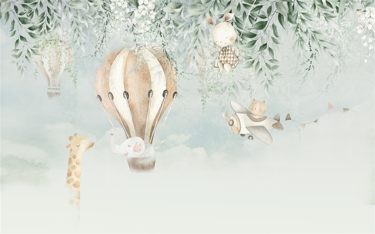 Fotobehang vliegende dieren