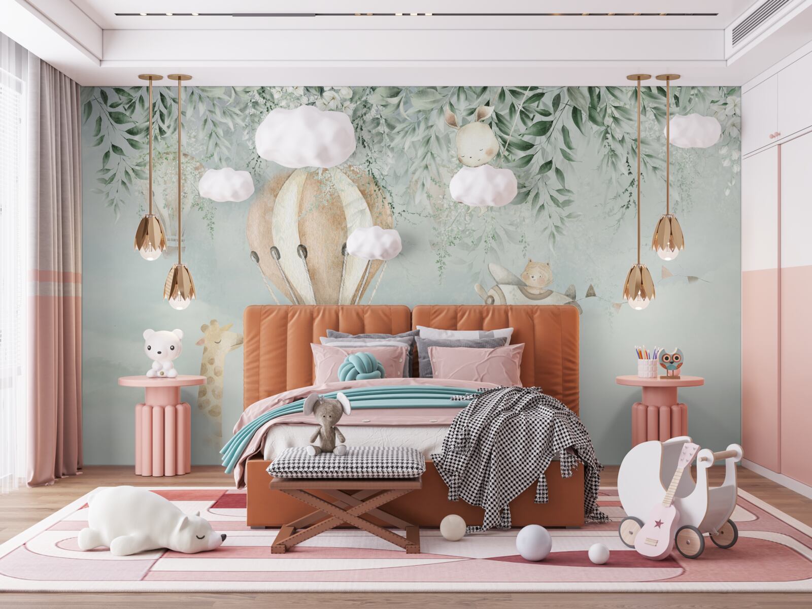 Fotobehang vliegende dieren