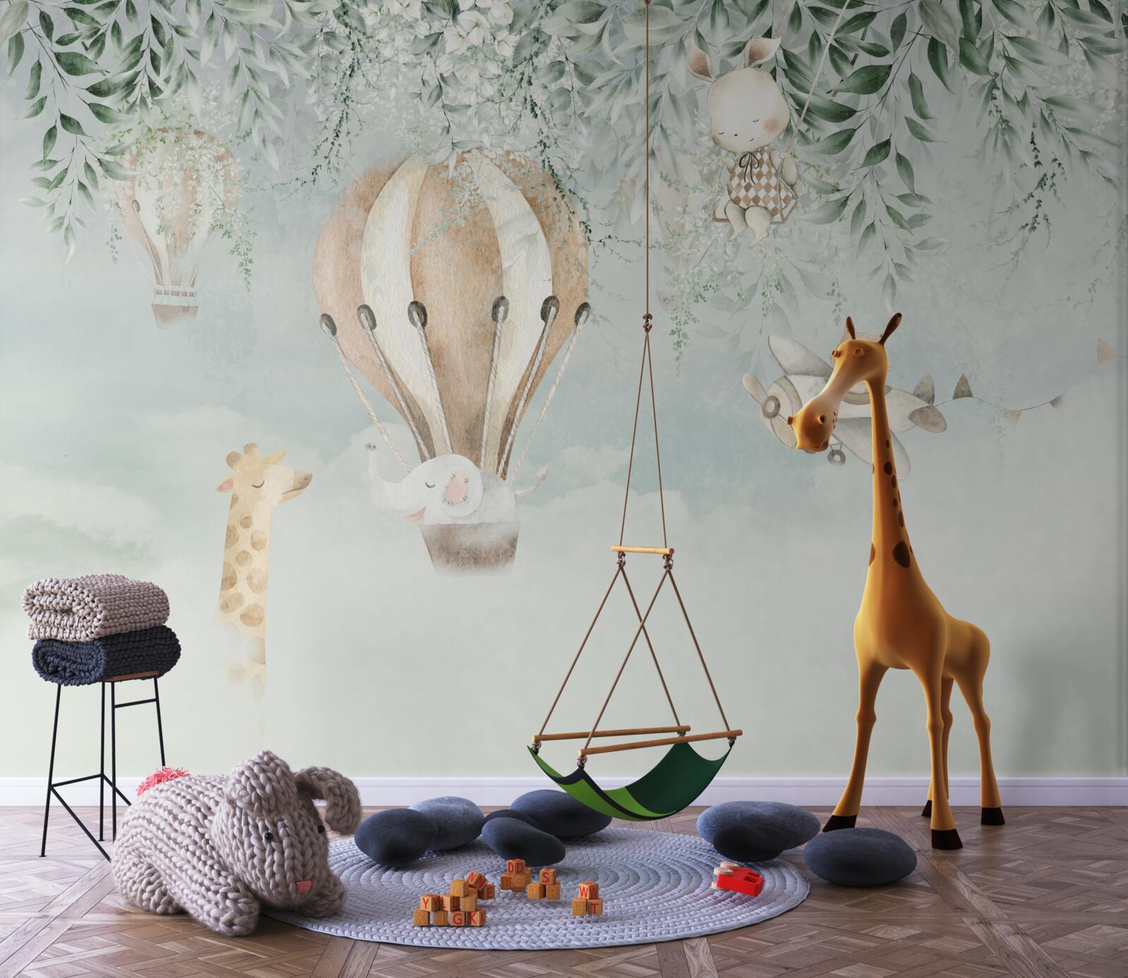 Fotobehang vliegende dieren