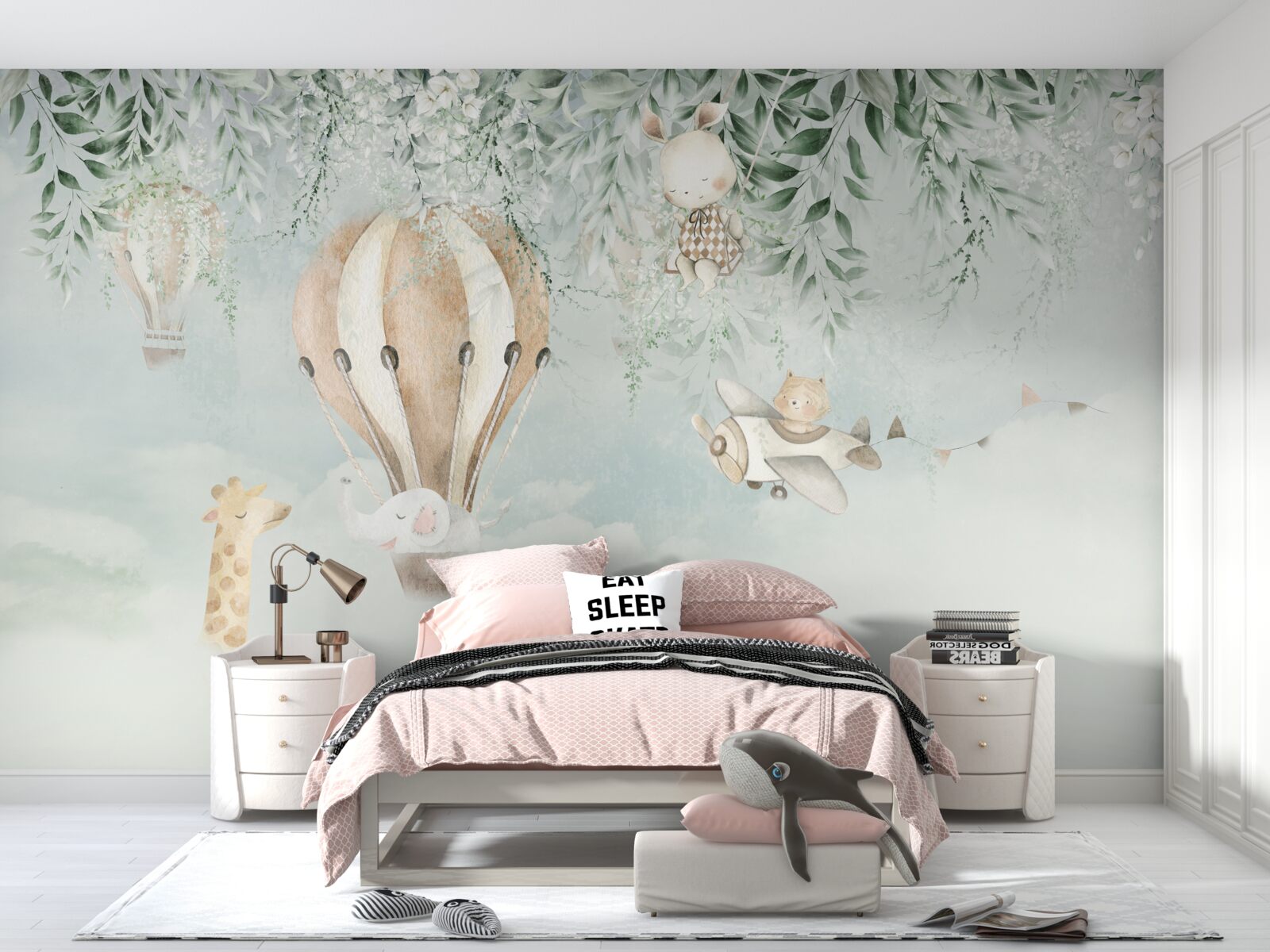 Fotobehang vliegende dieren