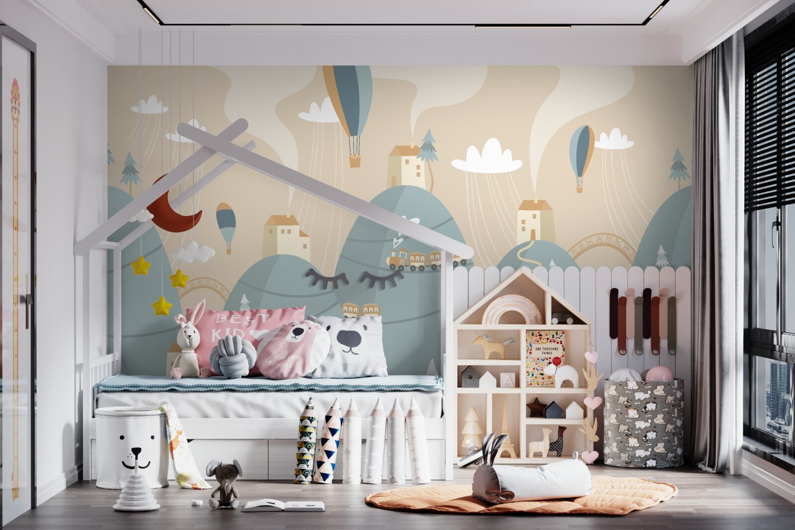 Fotobehang wondere wereld