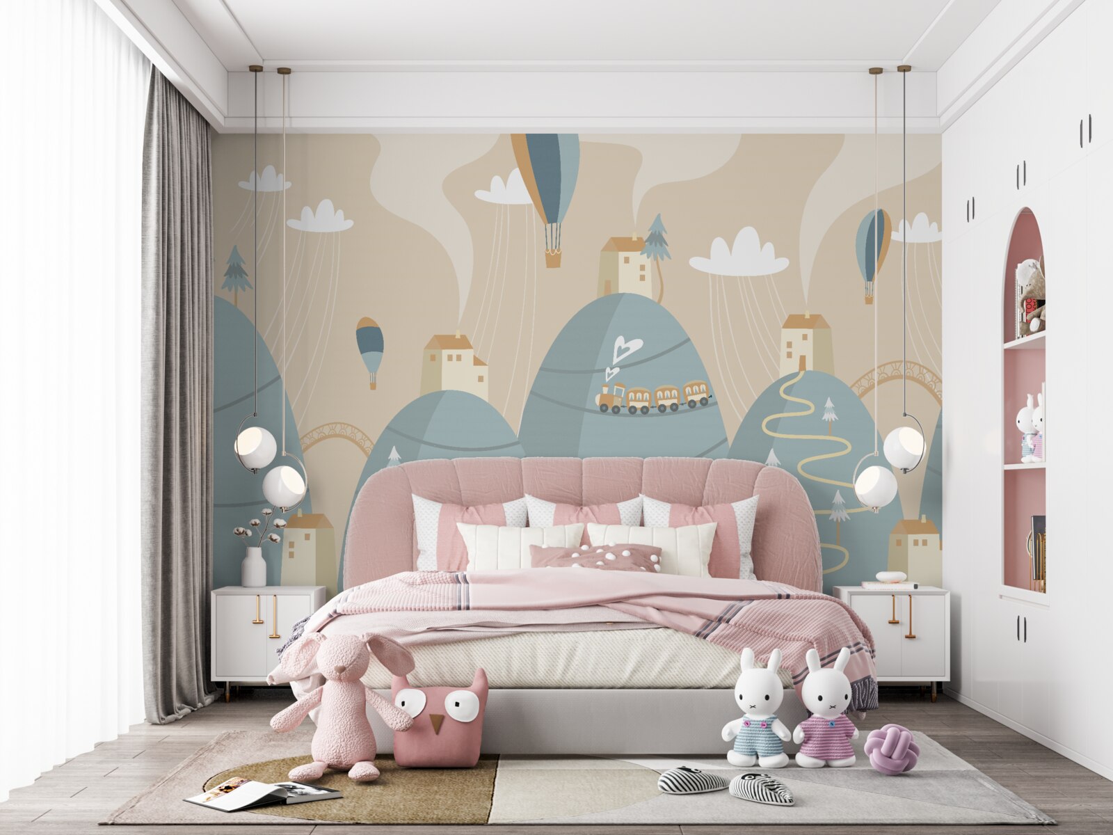 Fotobehang wondere wereld