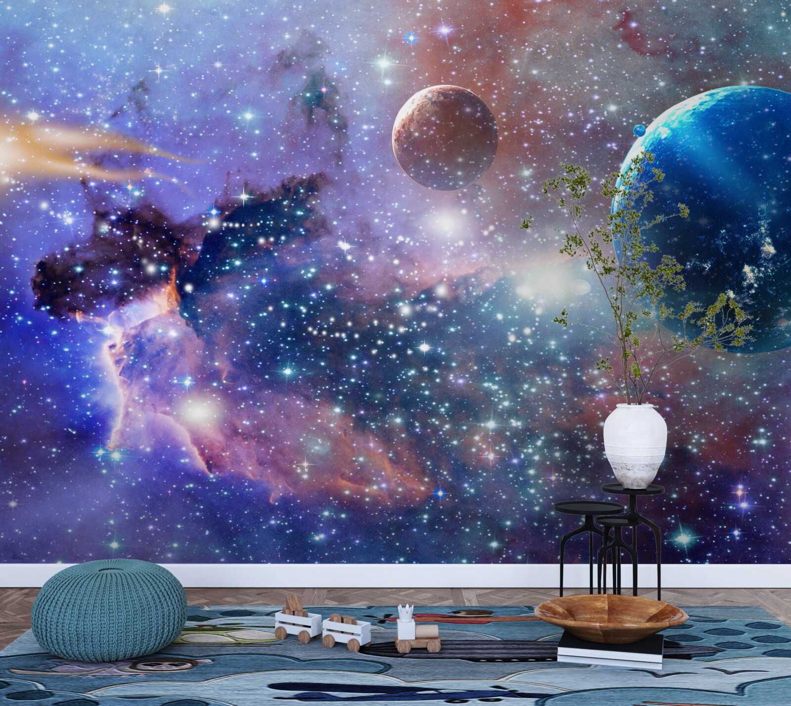 Fotobehang helder universum