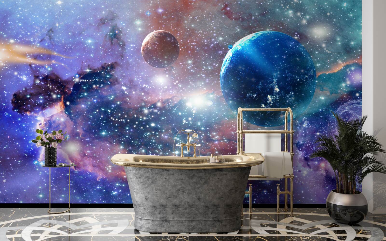 Fotobehang helder universum