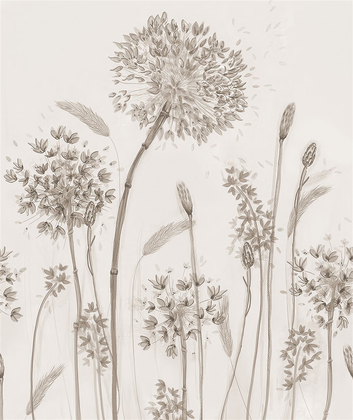 Fotobehang unieke flora