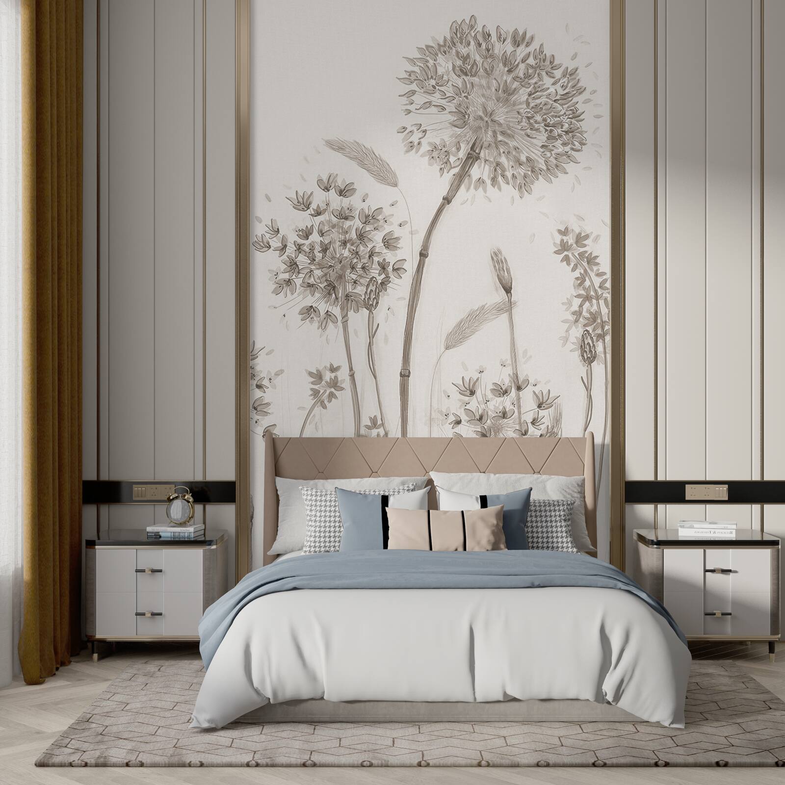 Fotobehang unieke flora