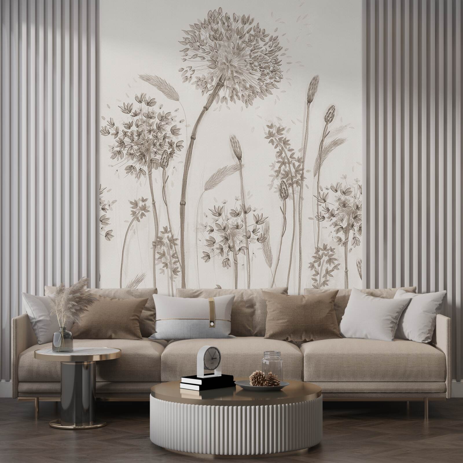 Fotobehang unieke flora