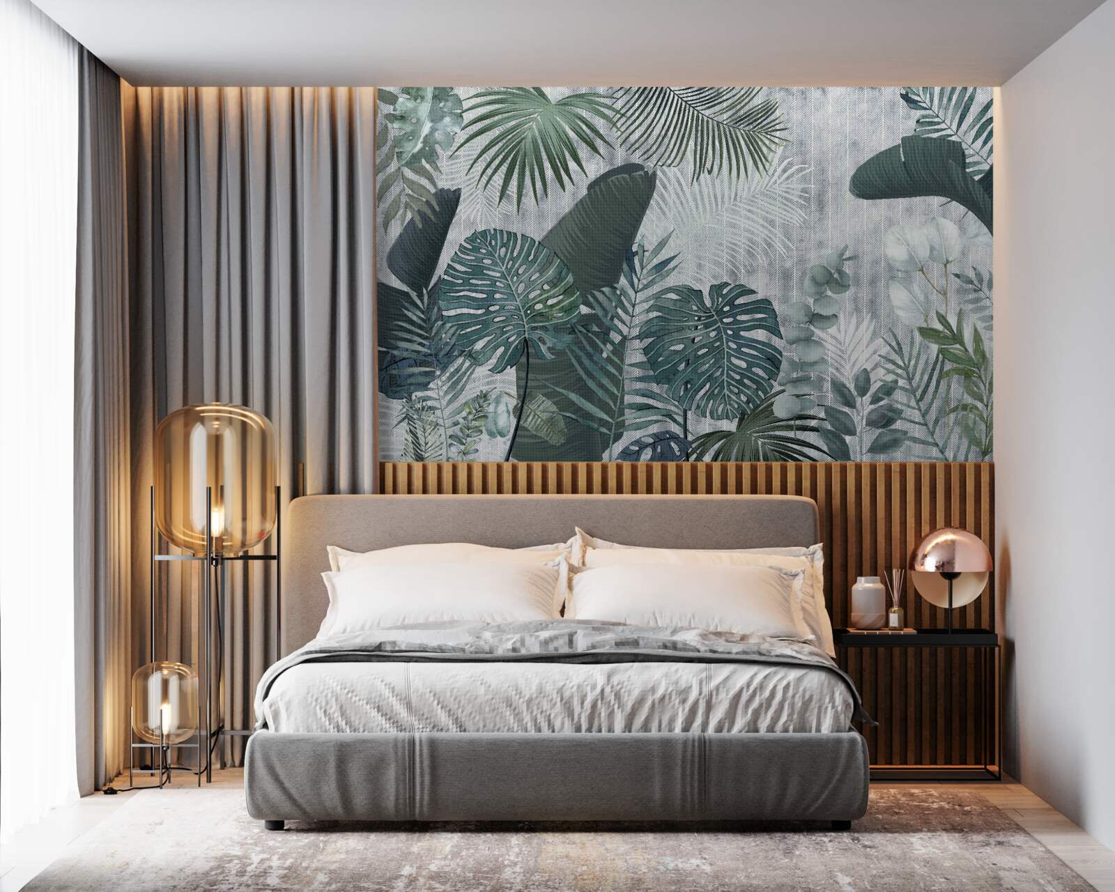 Fotobehang vruchtbaarheid van planten in de jungle