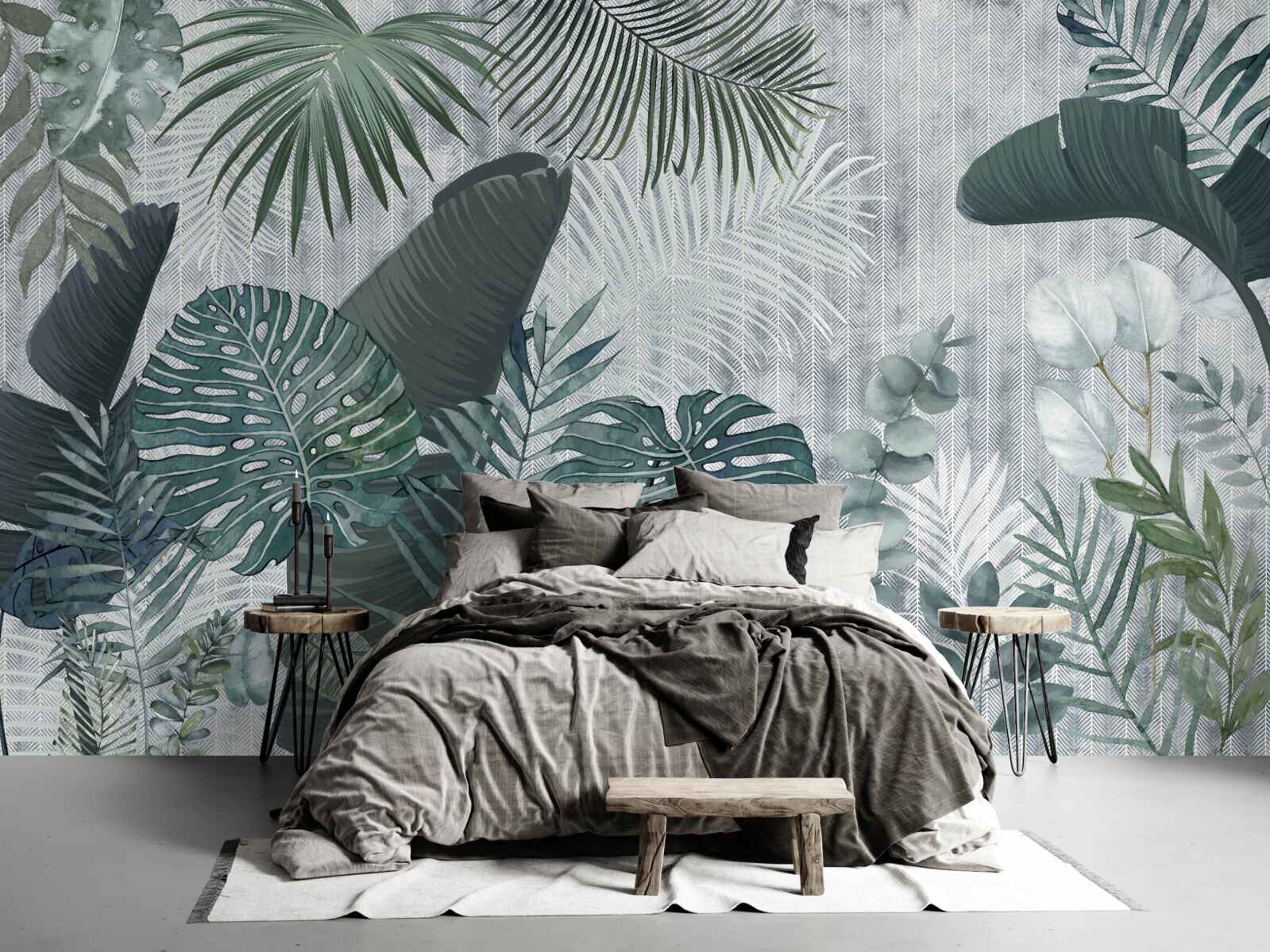 Fotobehang vruchtbaarheid van planten in de jungle