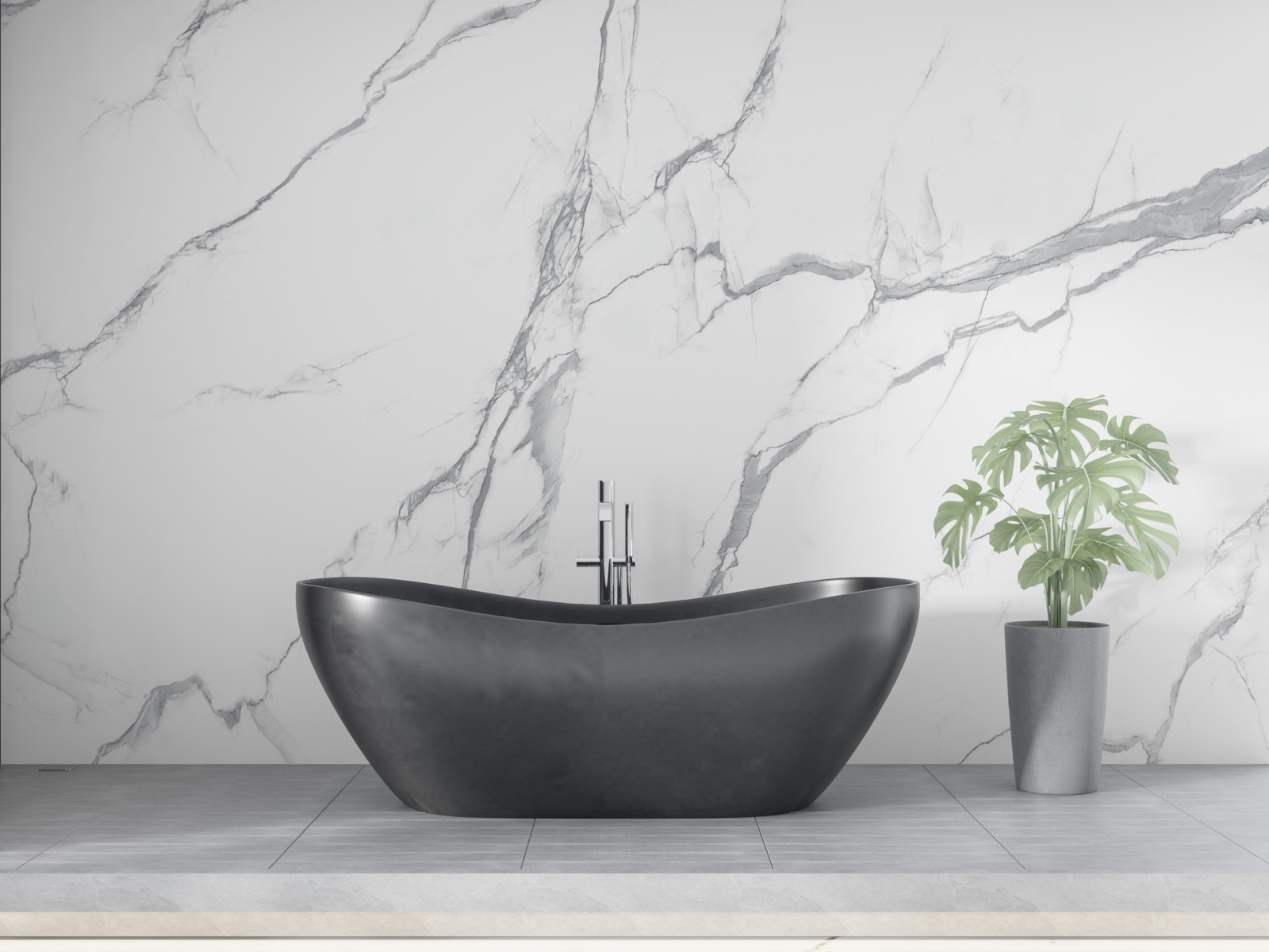 Fotobehang krachtige storm op lichte wolken