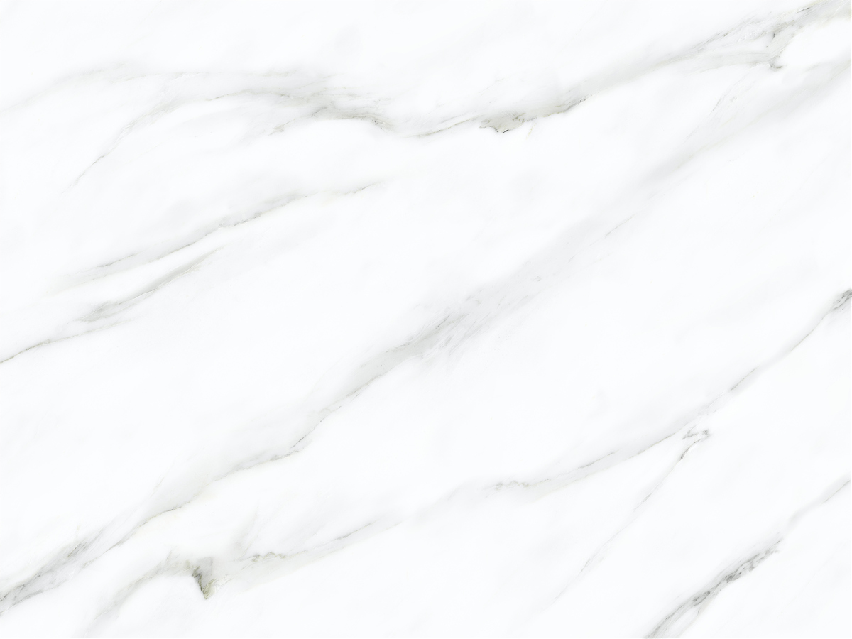 Fotobehang Sneeuwwit marmer met grijze golfpatronen