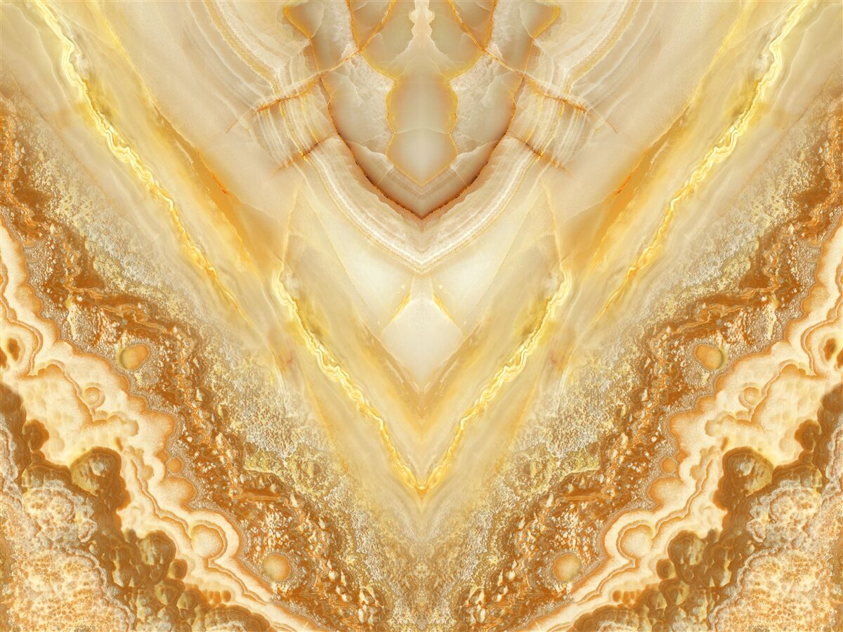 Fotobehang plak barnsteen op marmeren achtergrond