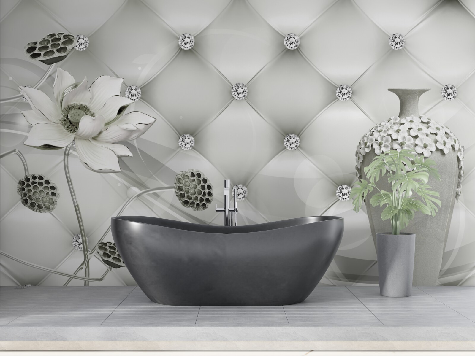 Fotobehang abstracte verticale lijnen in verschillende kleuren