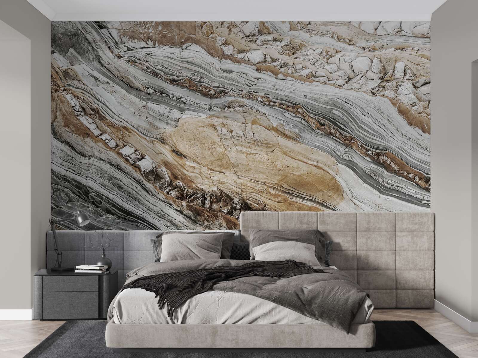 Fotobehang rotsachtige zeekust