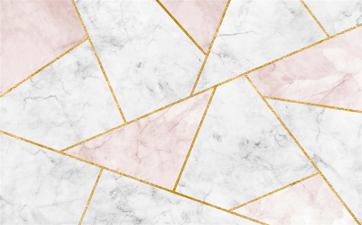 Fotobehang grijs marmer met uniforme hoeken