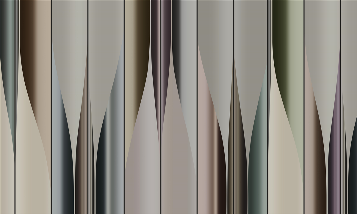 Fotobehang Verticaal gelegd parket met puntige uiteinden