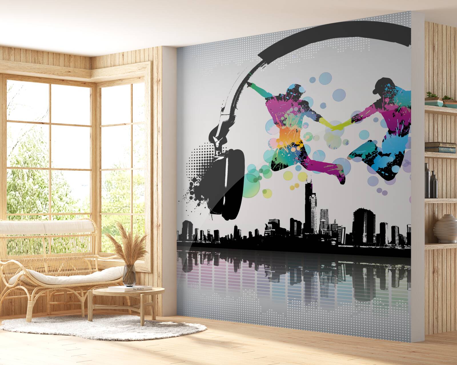 Fotobehang afstemmen