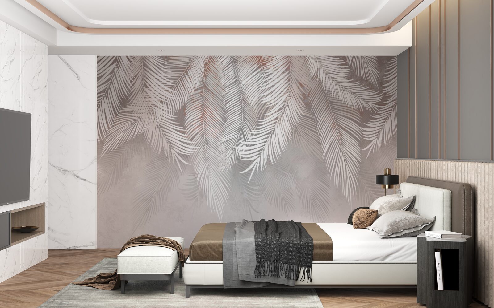 Fotobehang vogelmelk