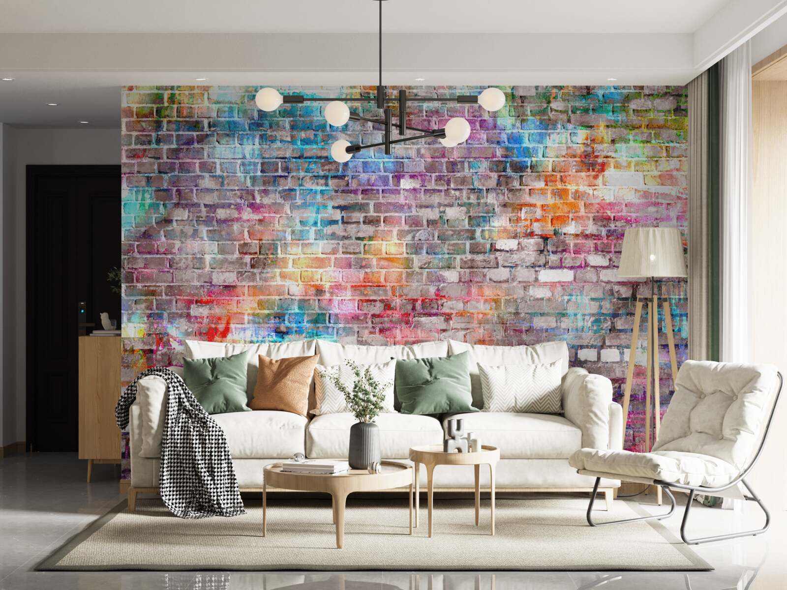 Fotobehang visueel rijke afbeelding van een muur in grunge-stijl, achtergrond