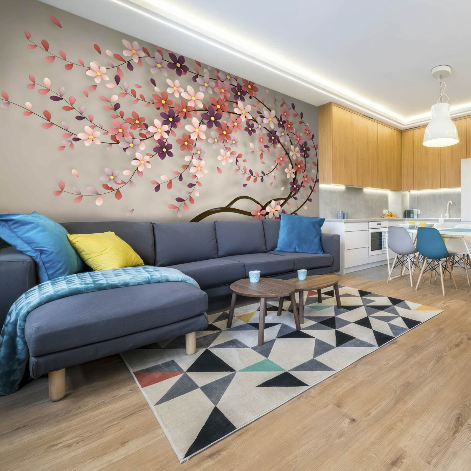 Fotobehang fascinerende boom