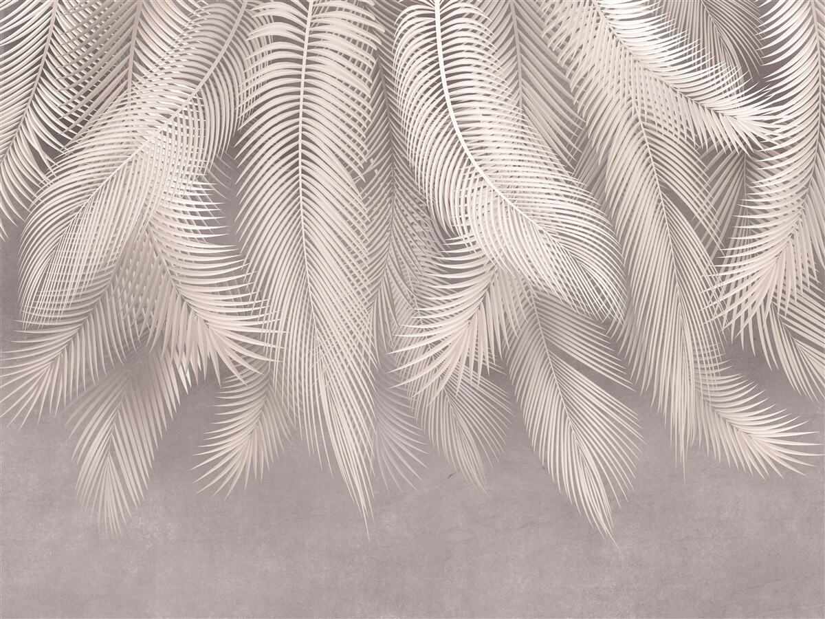 Fotobehang behang, pen en roze kleur