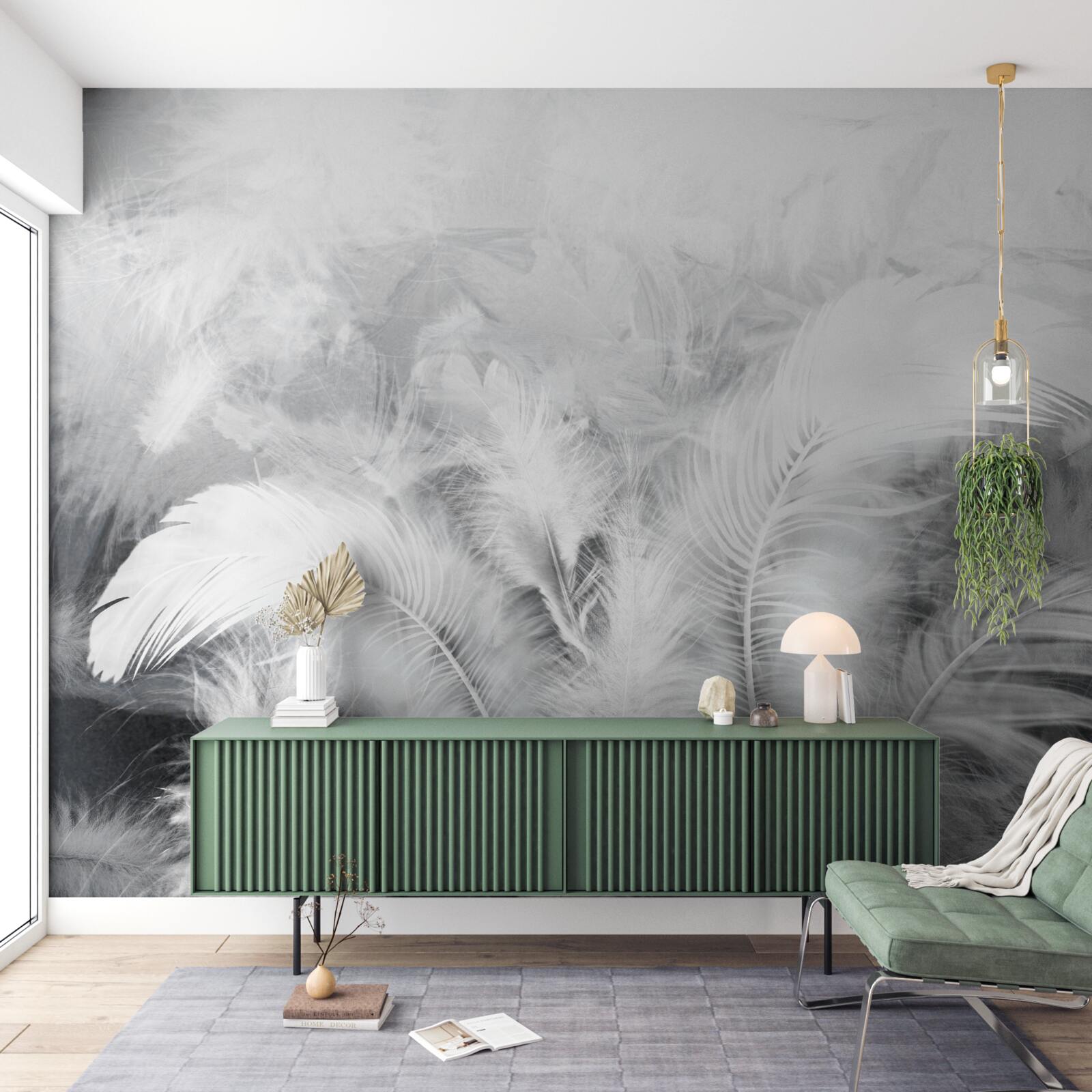 Fotobehang moderne joysticks voor vliegtuigen