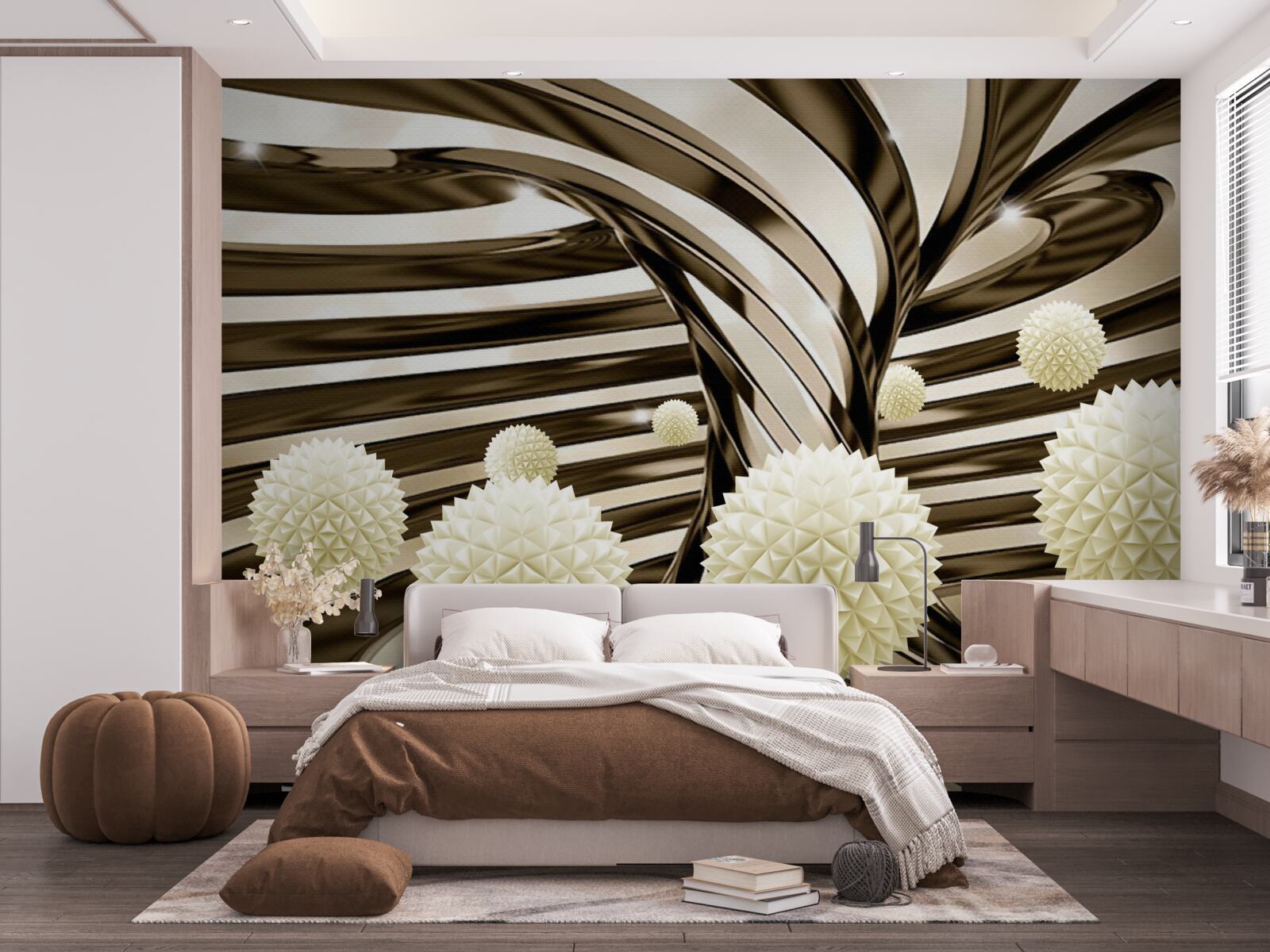 Fotobehang sferen in het universum