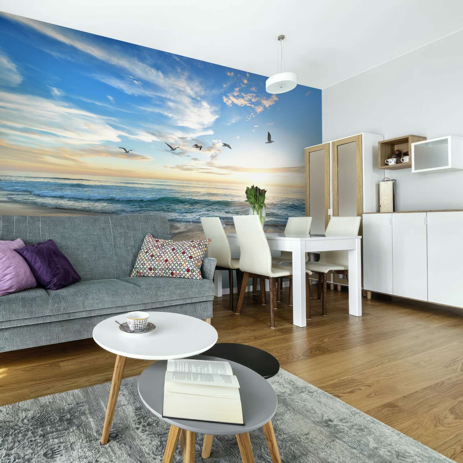 Fotobehang charmante maritieme ruimte