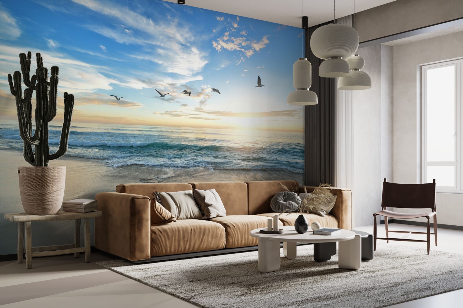 Fotobehang charmante maritieme ruimte