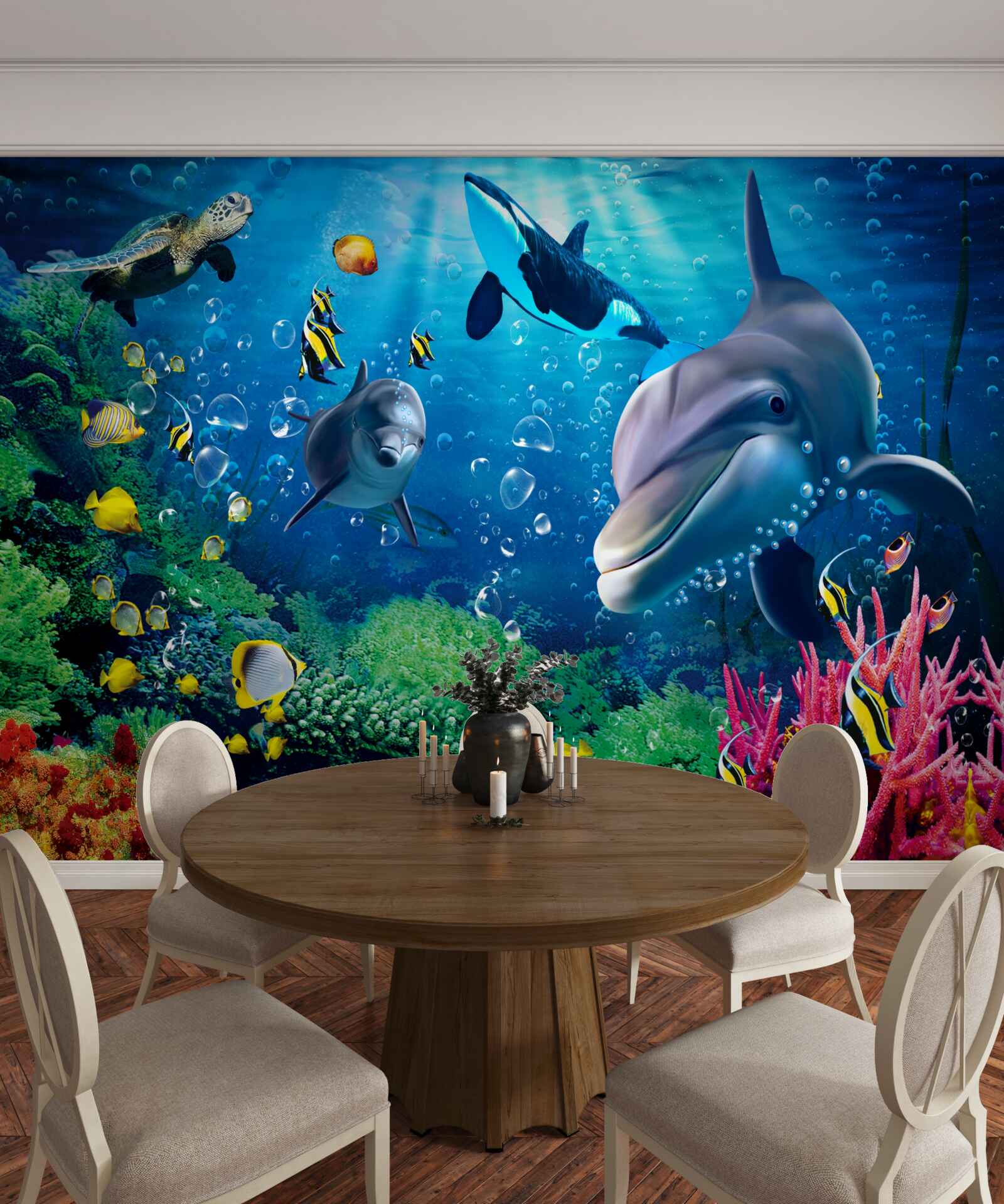 Fotobehang de prachtige diepten van het onderwater koninkrijk