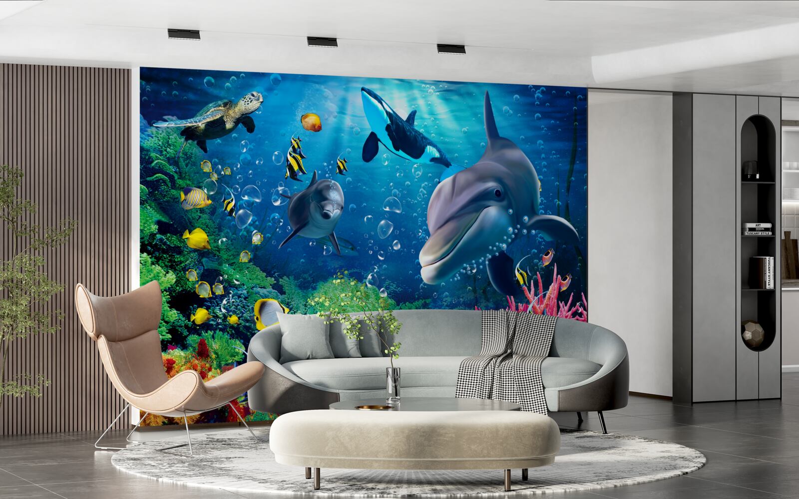 Fotobehang de prachtige diepten van het onderwater koninkrijk