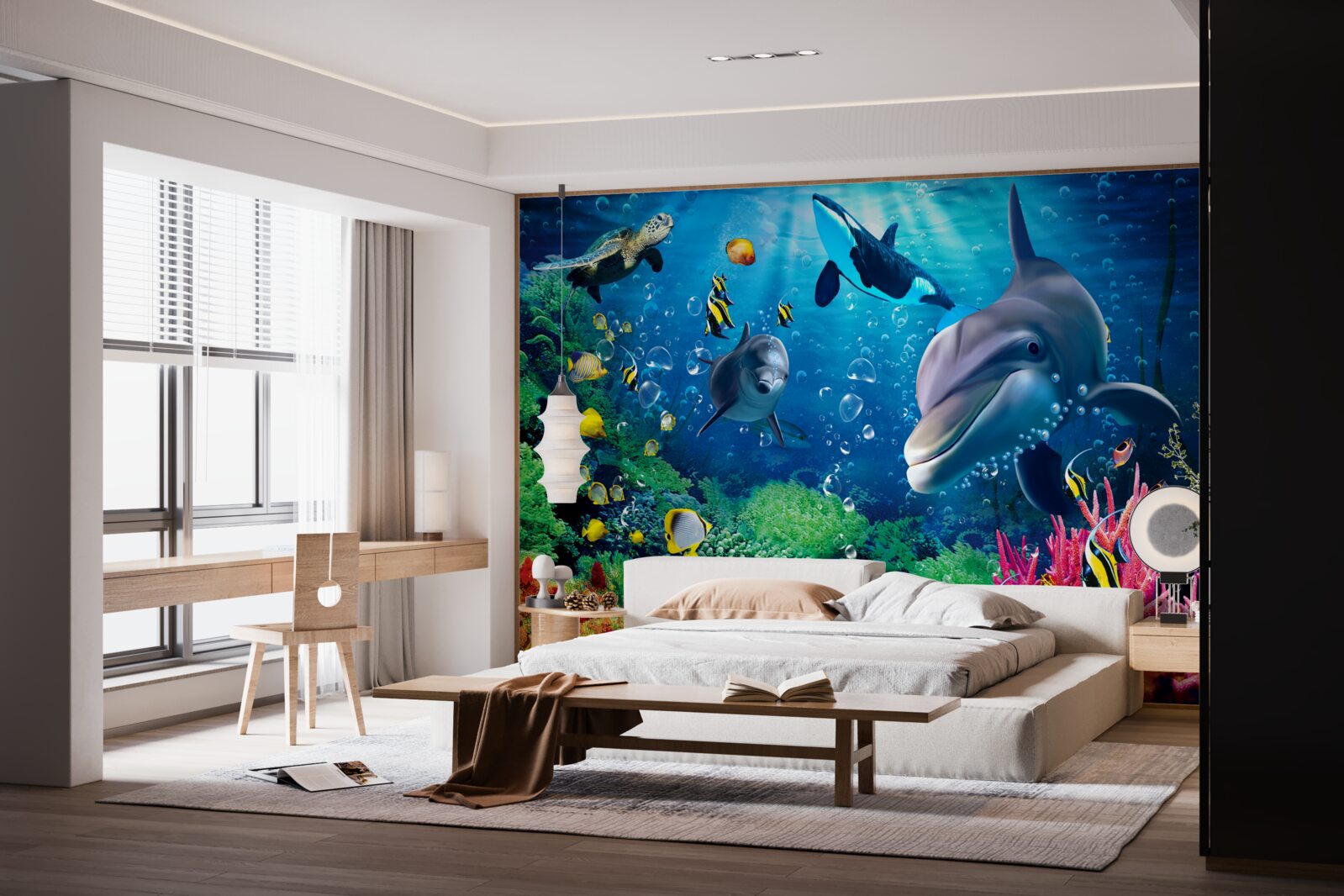 Fotobehang de prachtige diepten van het onderwater koninkrijk