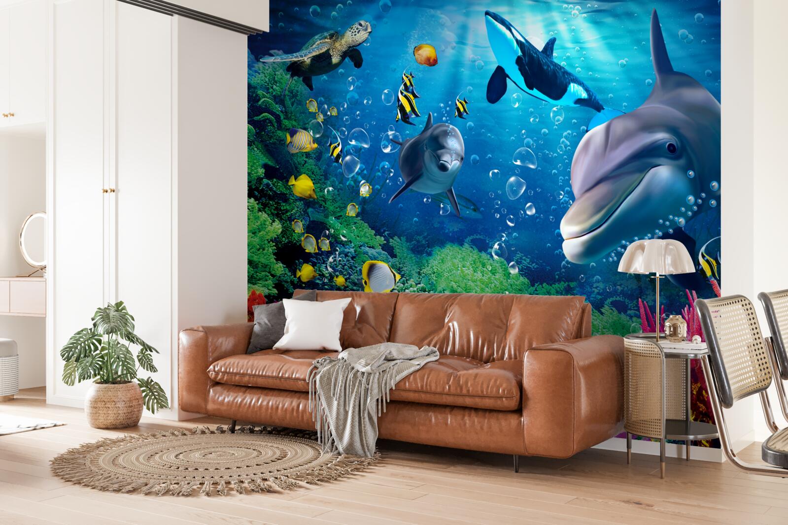 Fotobehang de prachtige diepten van het onderwater koninkrijk