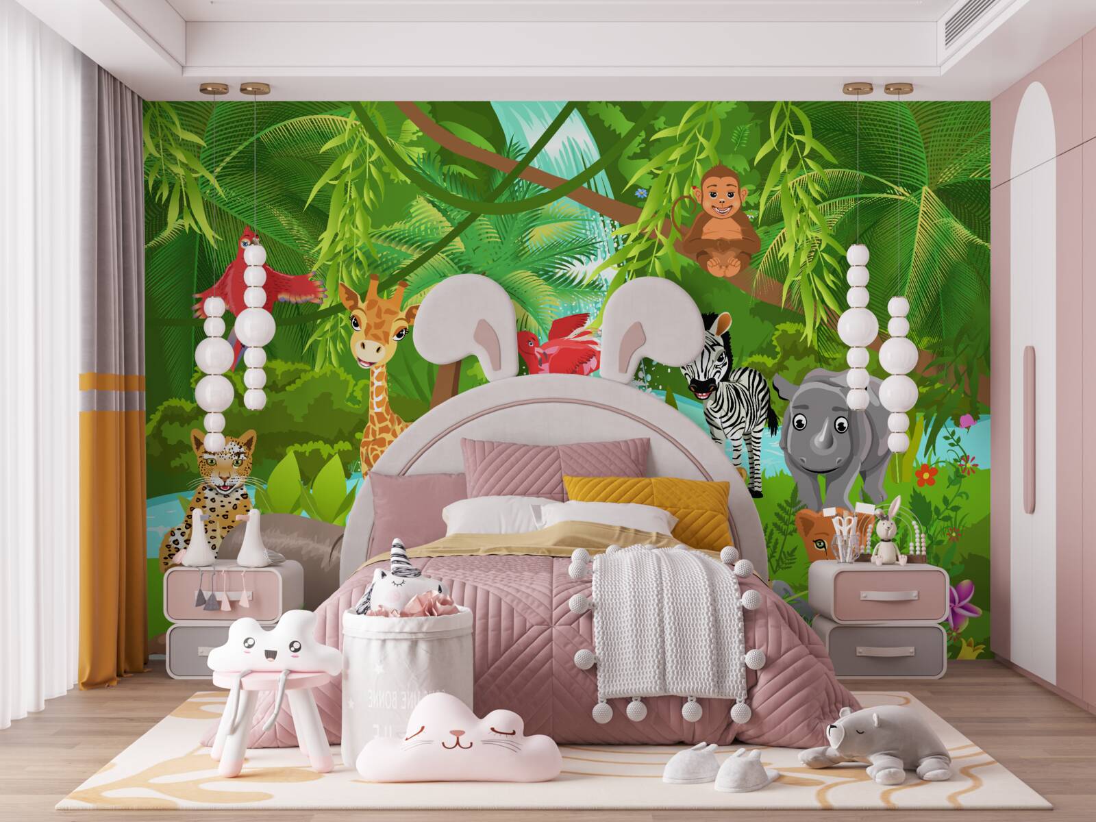 Fotobehang schepsel in de rimboe